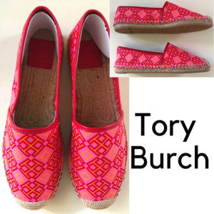 NEW Tory Burch Canvas Espadrilles NWT